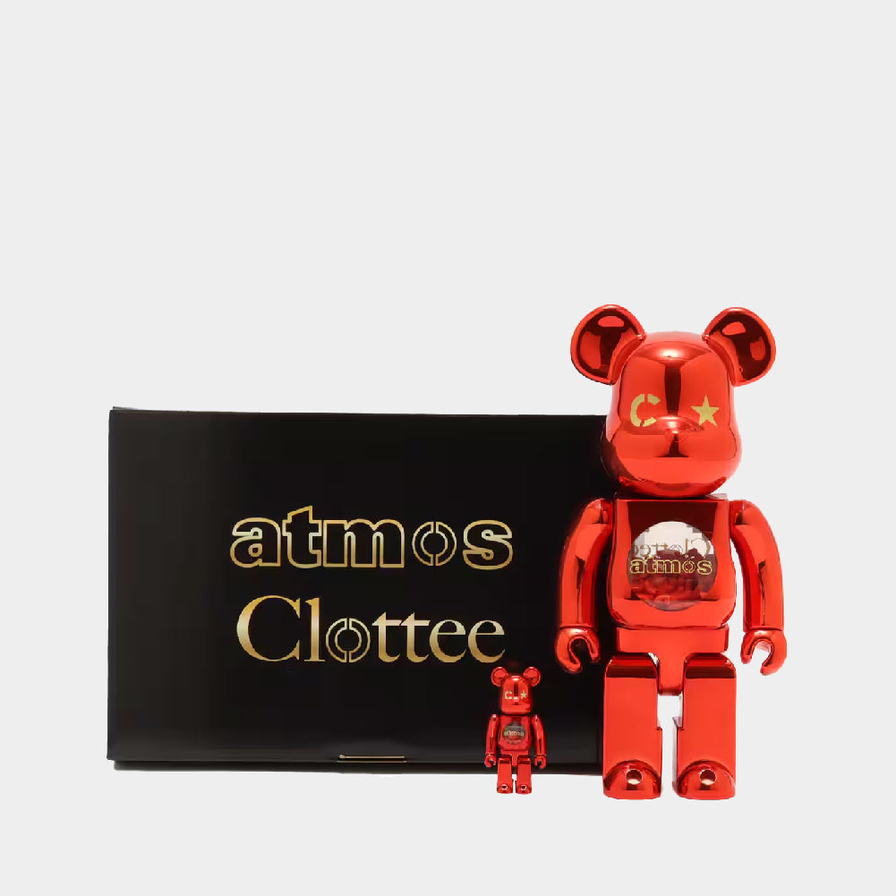 Medicom Be@rbrick atmos × Clottee 100% & 400%