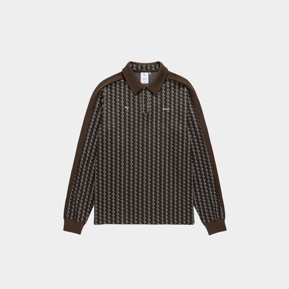 PUMA x JJJJound T7 Long Sleeve Polo