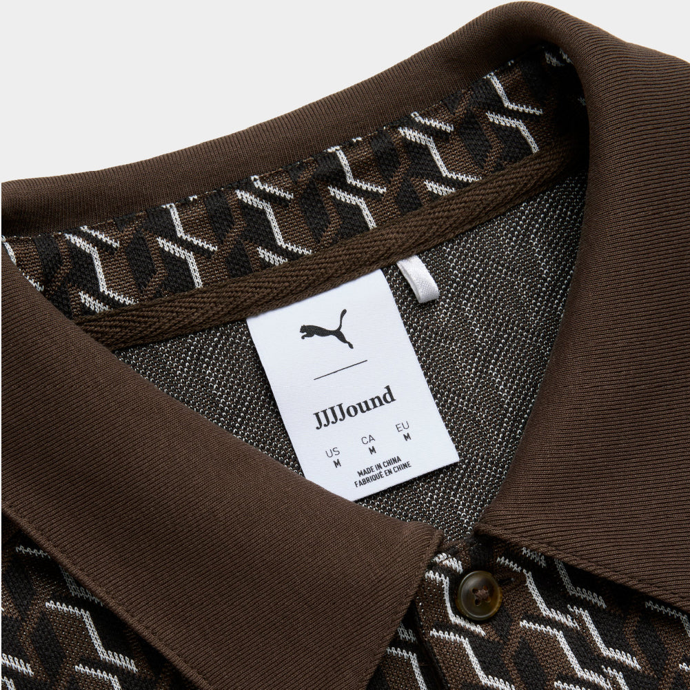 PUMA x JJJJOUND T7 Long Sleeve Polo – Minimalist Sporty