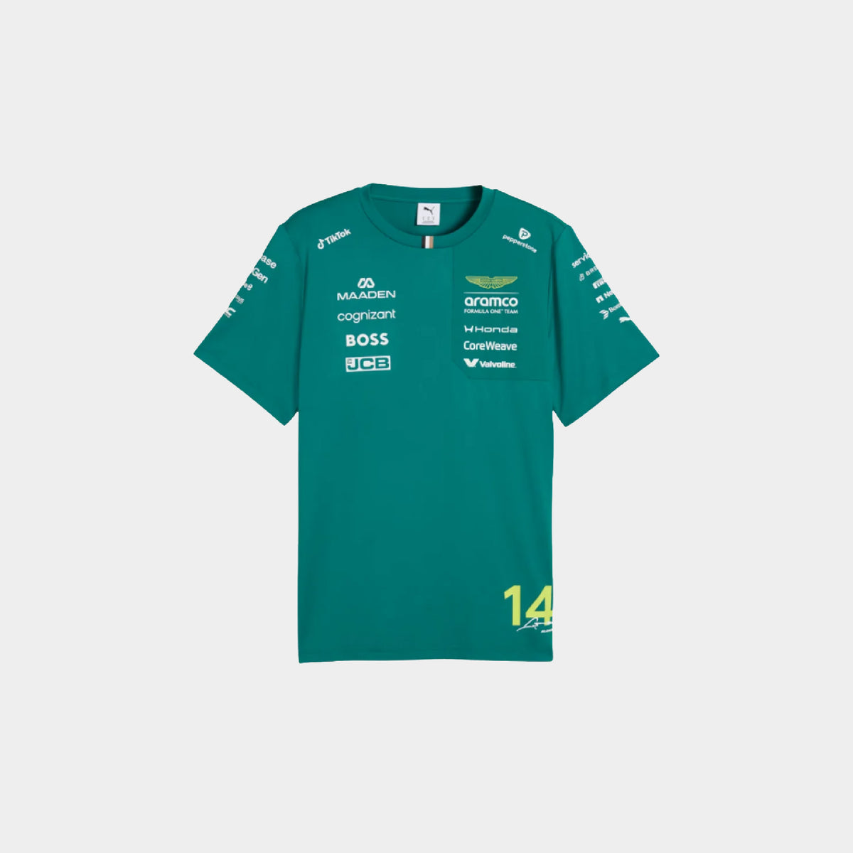 PUMA x Aston Martin Aramco F1® Team Replica Alonso Tee atmos Kuala Lumpur
