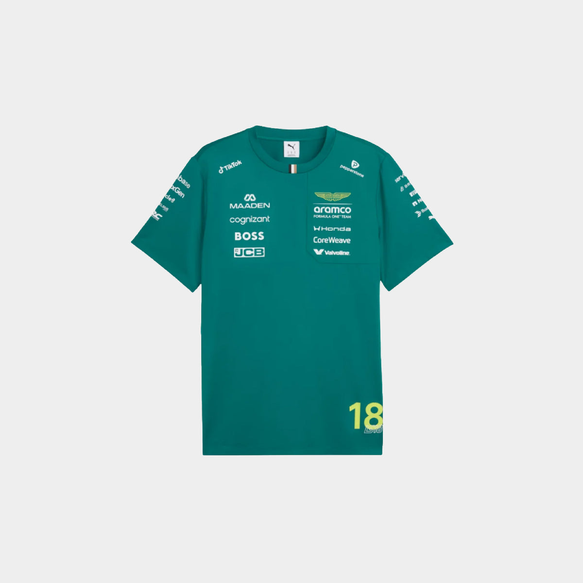 PUMA x Aston Martin Aramco F1® Team Replica Stroll Tee atmos Kuala Lumpur