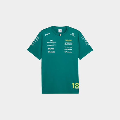 PUMA x Aston Martin Aramco F1® Team Replica Stroll Tee atmos Kuala Lumpur