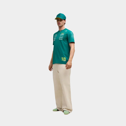 PUMA x Aston Martin Aramco F1® Team Replica Stroll Tee atmos Kuala Lumpur