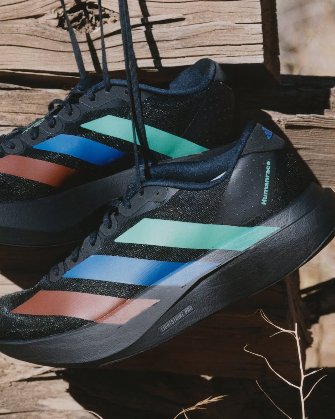 靴  Adizero Evo SL Humanrace adidas x Humanrace Adizero EVO SL by Pharrell Williams – atmos