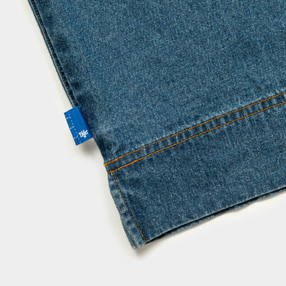 atmos x Tiger Chambray Chinese Button Long Sleeves Denim Jacket