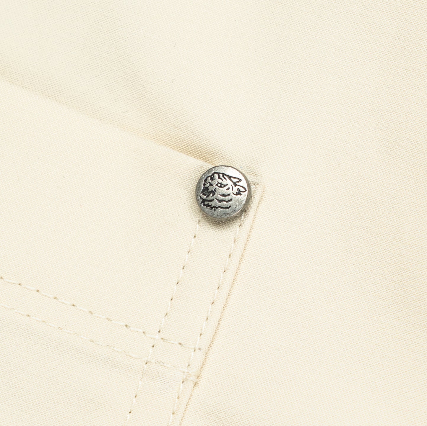 atmos x Tiger Graphic Cotton Boxy Work Shirt