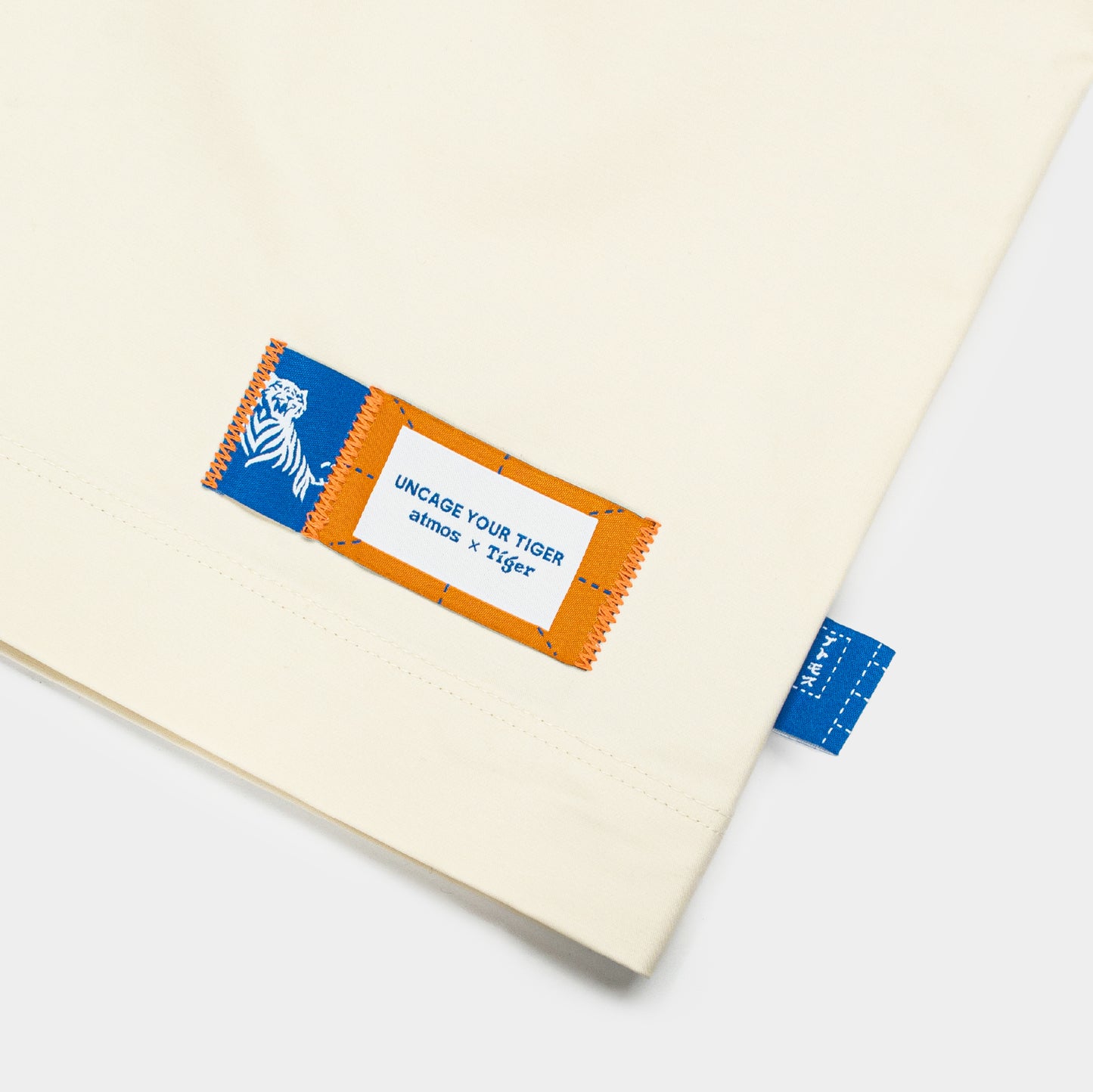 atmos x Tiger Graphic Cotton Boxy Work Shirt