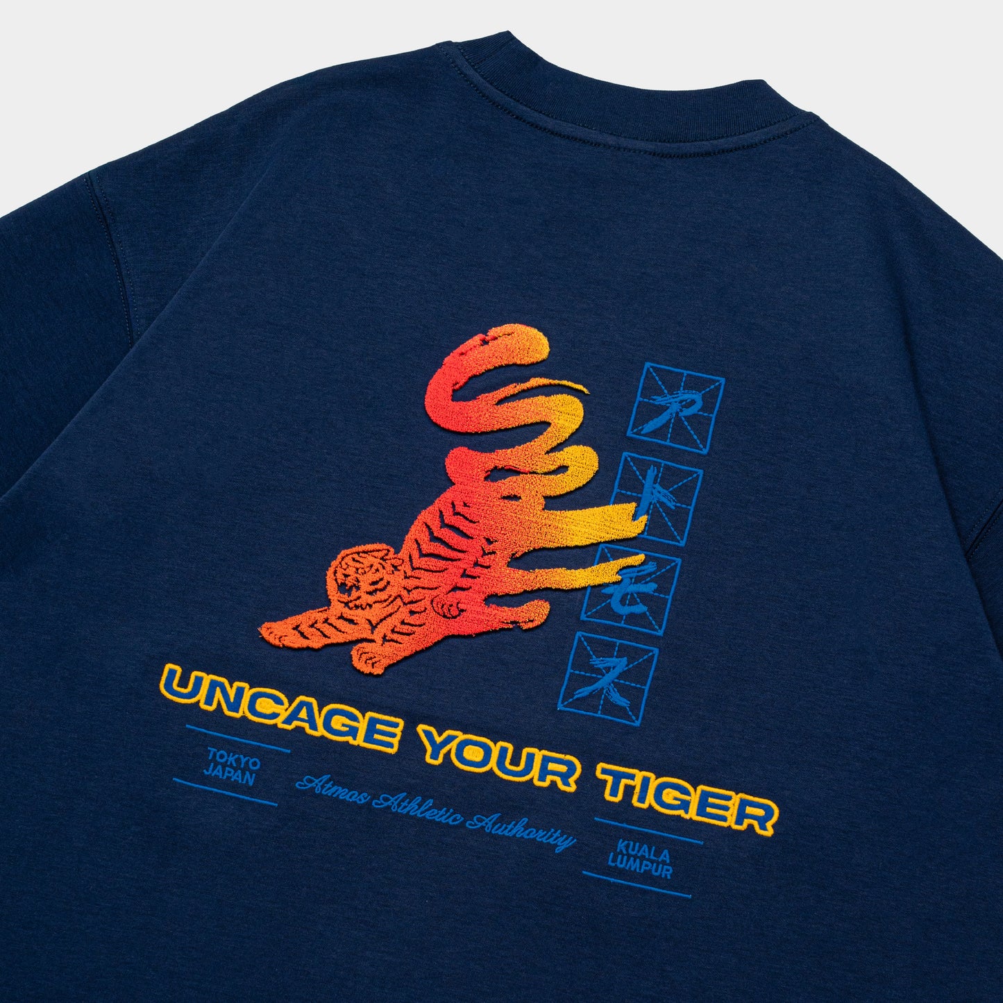 atmos x Tiger Graphic Interlock Oversized Tee