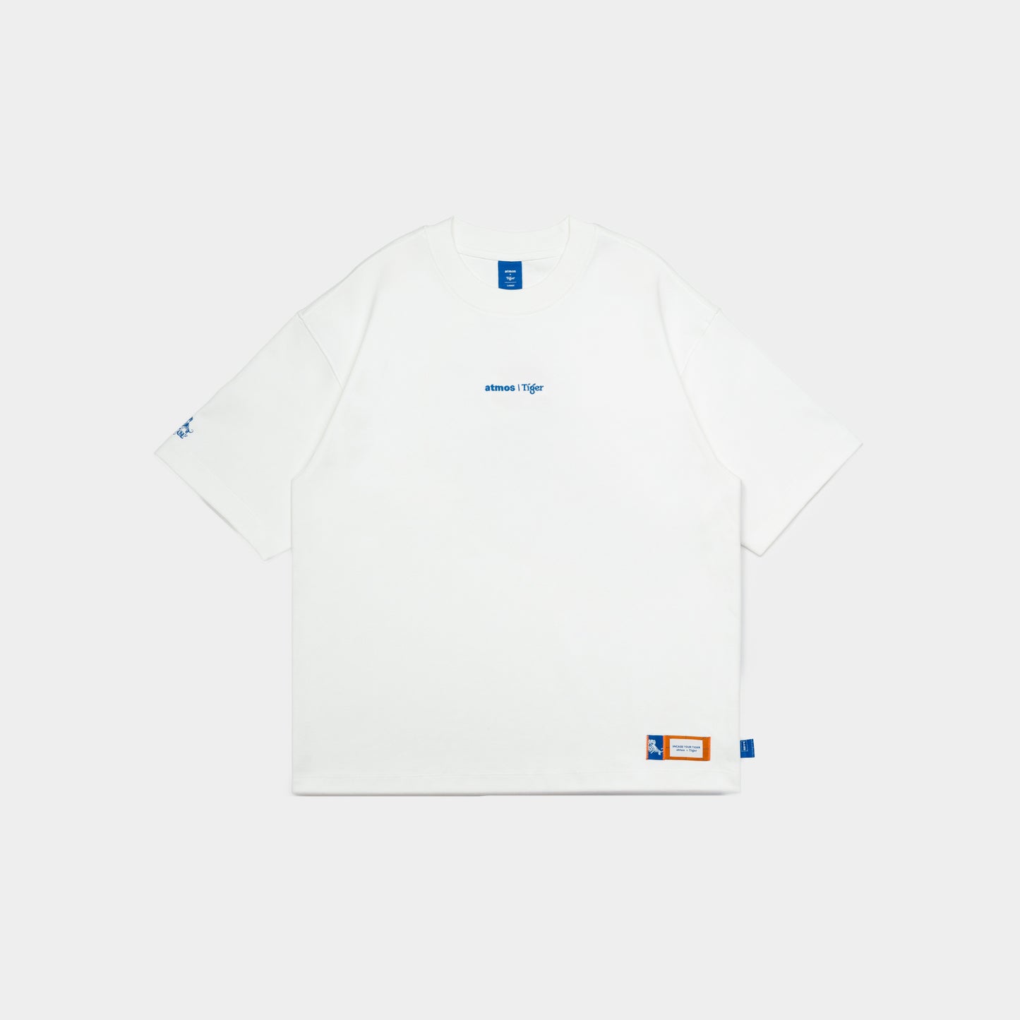 atmos x Tiger Graphic Interlock Oversized Tee