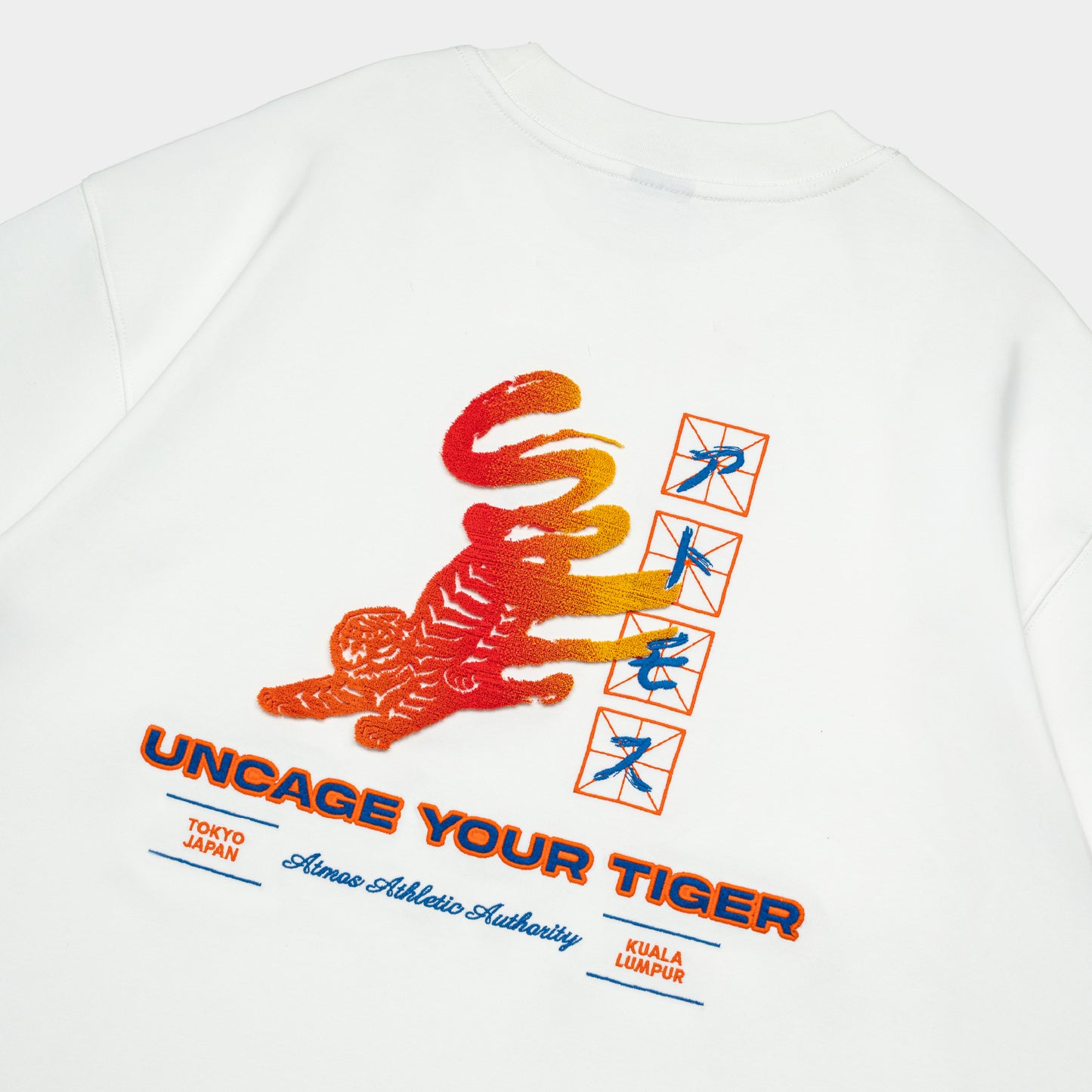 atmos x Tiger Graphic Interlock Oversized Tee