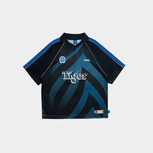 atmos x Tiger Graphic Printed Oversized Mesh Jersey