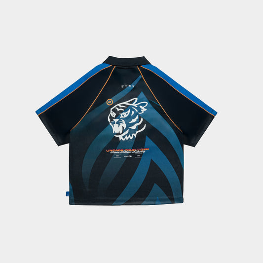 atmos x Tiger Graphic Printed Oversized Mesh Jersey