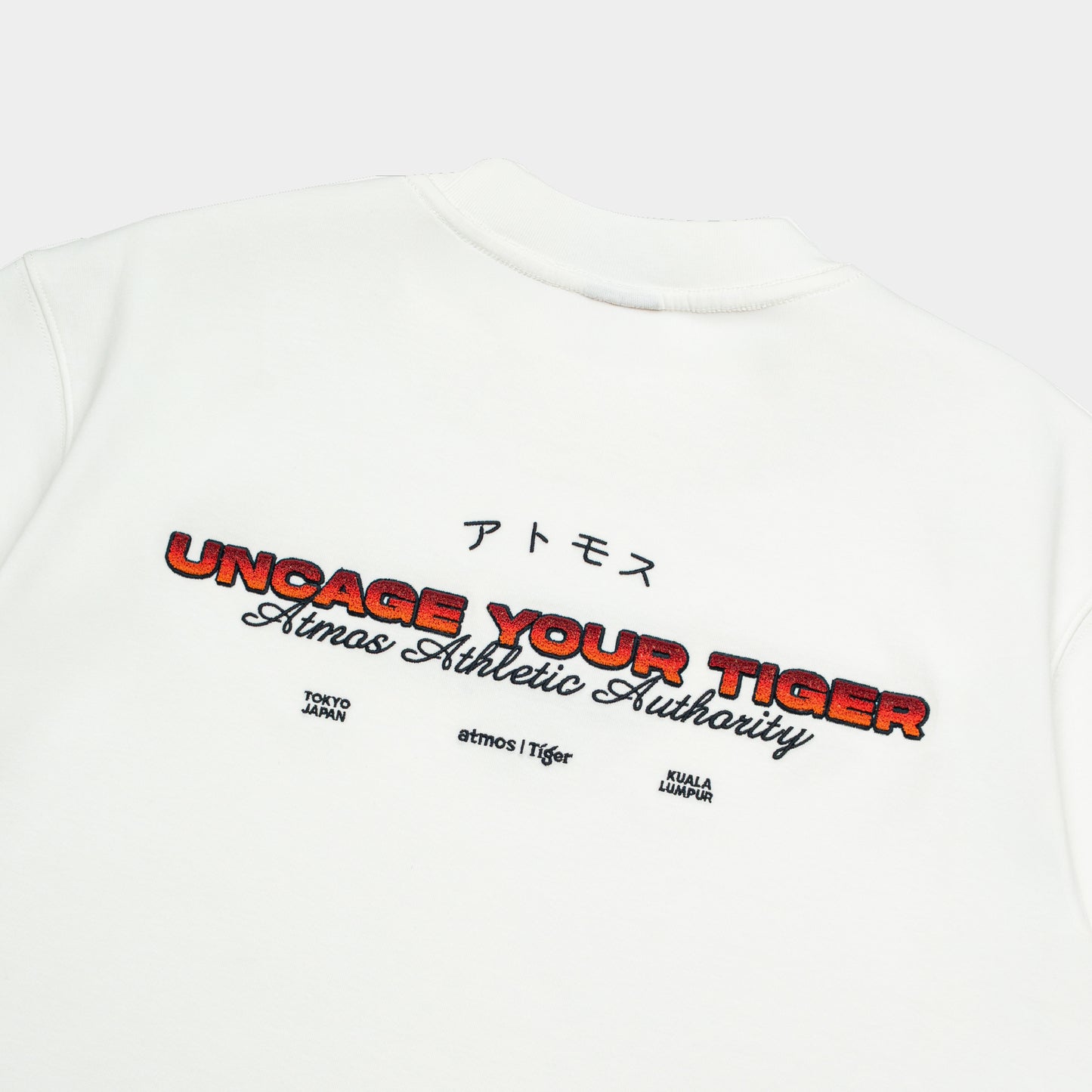 atmos x Tiger Graphic Interlock Cropped Tee