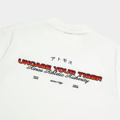 atmos x Tiger Graphic Interlock Cropped Tee