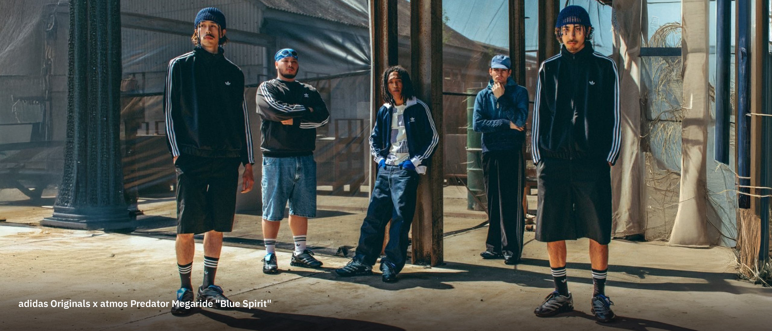adidas Originals x atmos Predator Megaride "Blue Spirit"