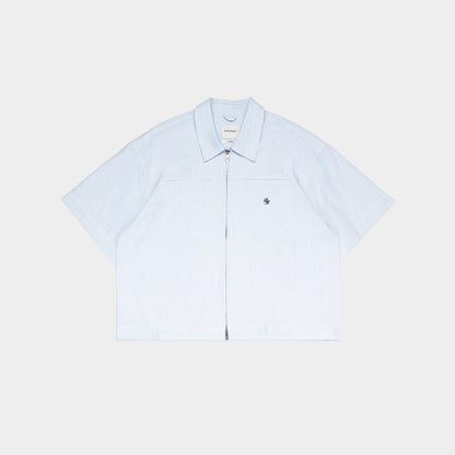 ButNotReally™ Dual-Zip Oxford Cropped Fit Shirt