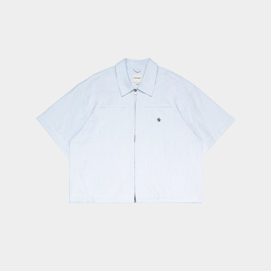 ButNotReally™ Dual-Zip Oxford Cropped Fit Shirt