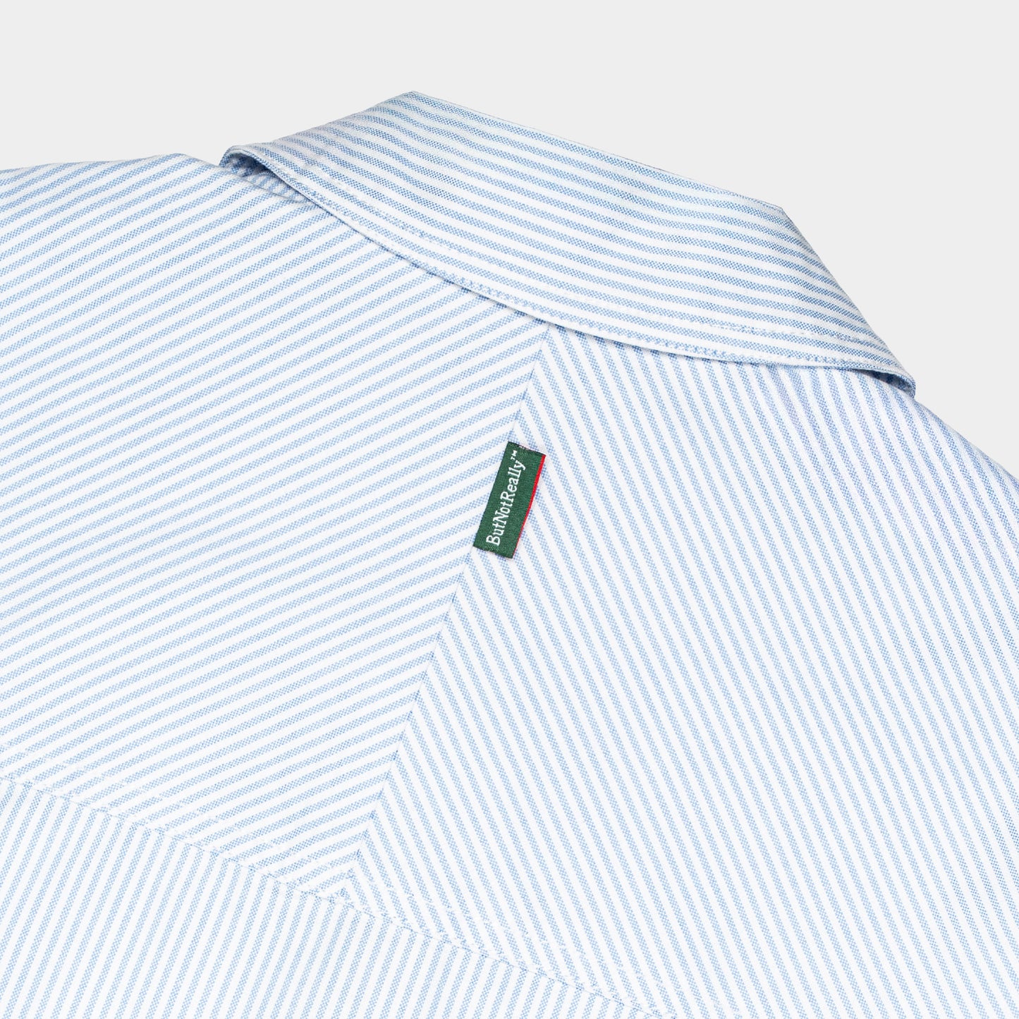 ButNotReally™ Dual-Zip Oxford Cropped Fit Shirt