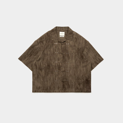 ButNotReally™ Graphic Chinese Button Boxy Shirt