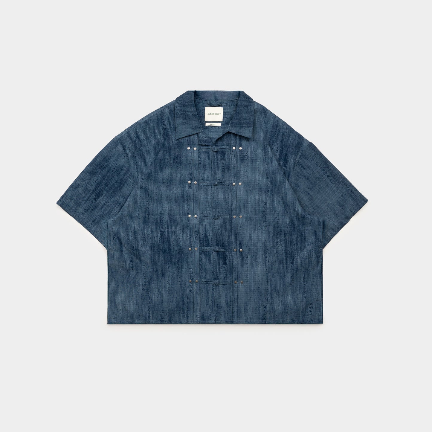 ButNotReally™ Graphic Chinese Button Boxy Shirt