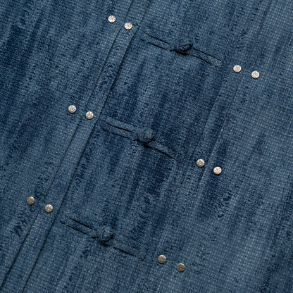 ButNotReally™ Graphic Chinese Button Boxy Shirt