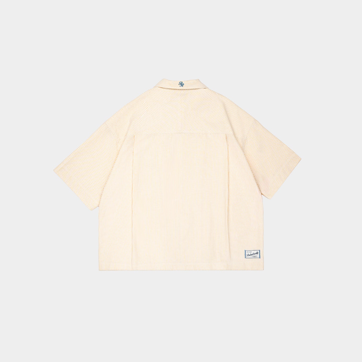 ButNotReally™ Stripes Graphic Cotton Boxy Shirt