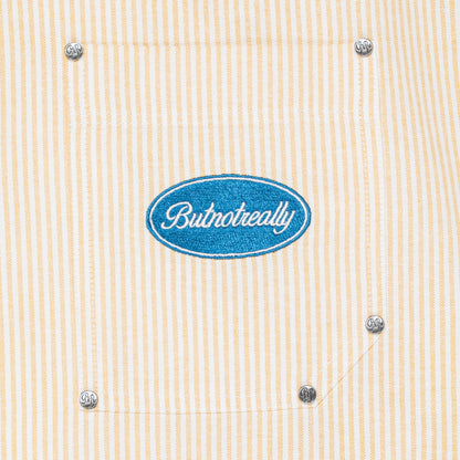 ButNotReally™ Stripes Graphic Cotton Boxy Shirt