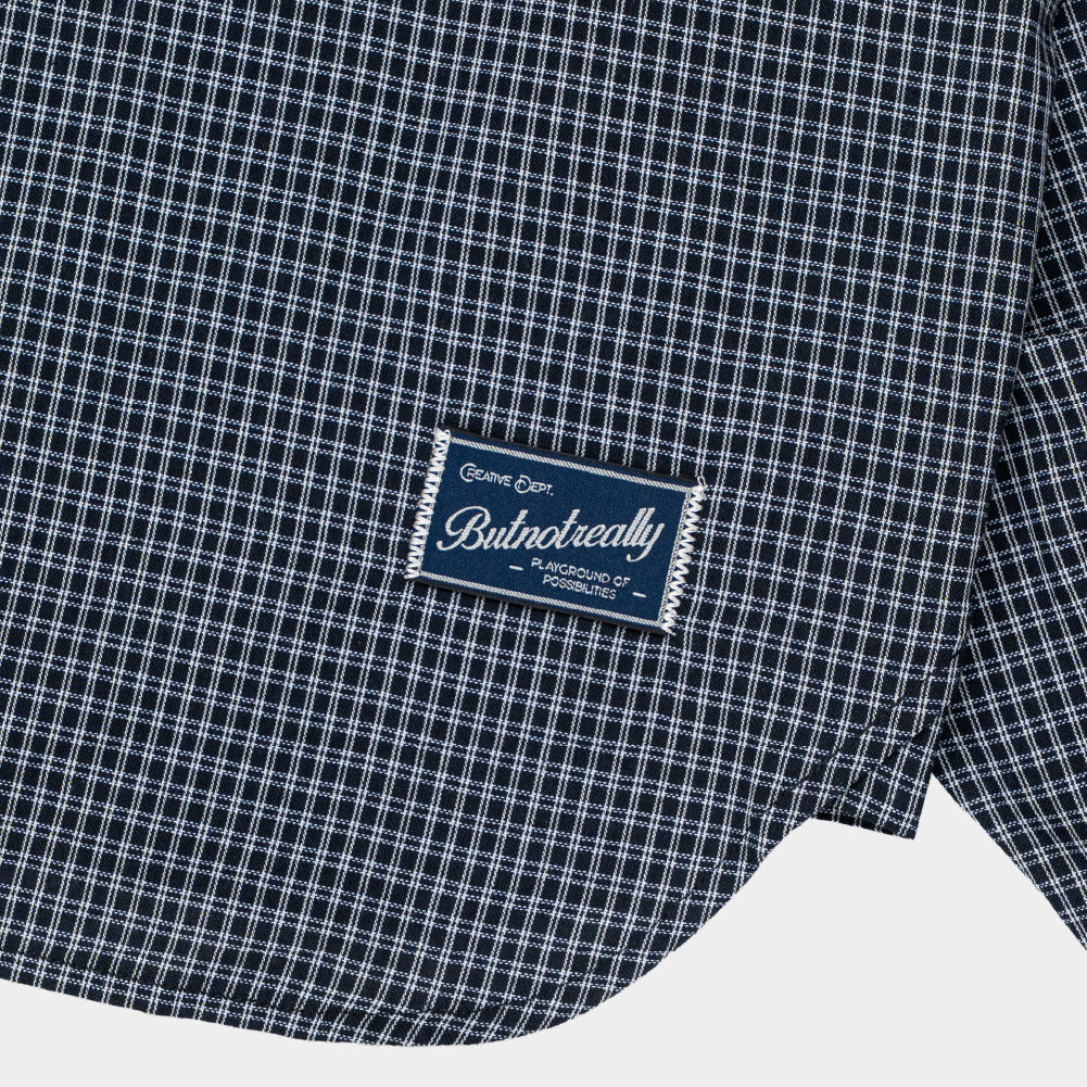 ButNotReally™ Graphic Cotton Long Sleeves Cropped Shirt