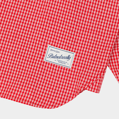 ButNotReally™ Graphic Cotton Long Sleeves Cropped Shirt