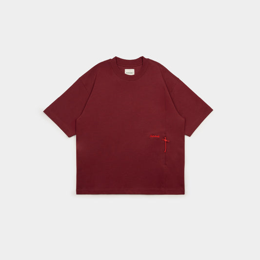 ButNotReally™ Core Interlock Hidden Pocket Oversized Tee