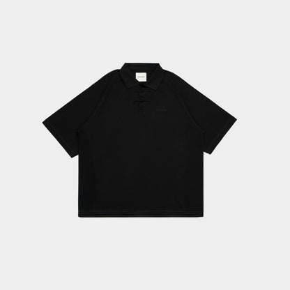 ButNotReally™ Core Cotton Chinese Button Polo Tee