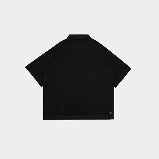 ButNotReally™ Core Cotton Chinese Button Polo Tee