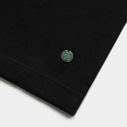 ButNotReally™ Core Cotton Chinese Button Polo Tee