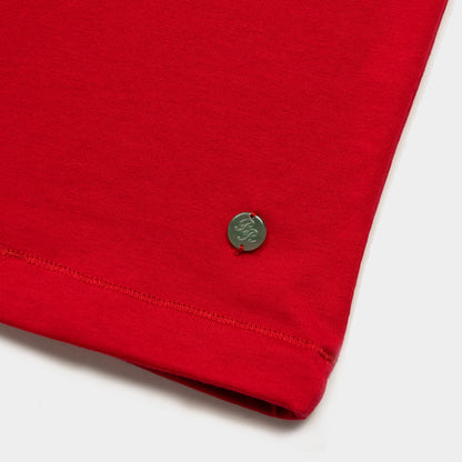 ButNotReally™ Core Cotton Chinese Button Polo Tee