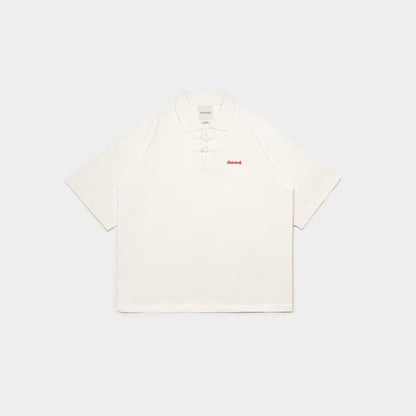 ButNotReally™ Core Cotton Chinese Button Polo Tee