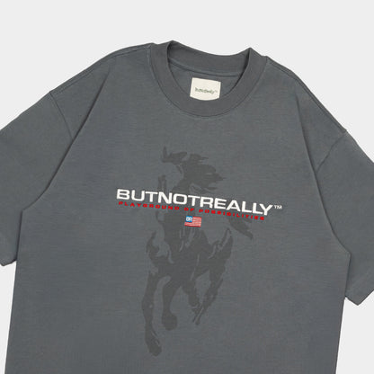 ButNotReally™ Graphic Cotton Oversized Tee