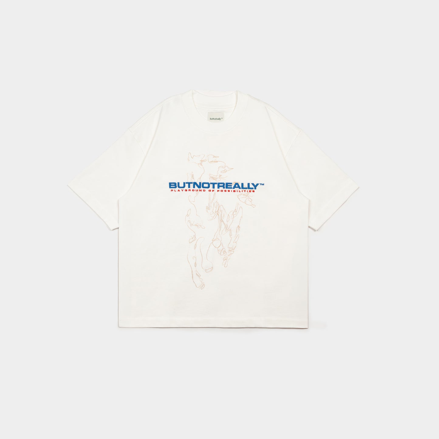 ButNotReally™ Graphic Cotton Oversized Tee