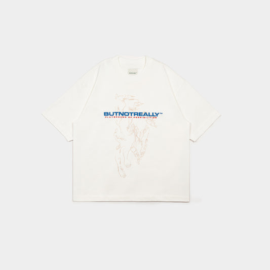 ButNotReally™ Graphic Cotton Oversized Tee