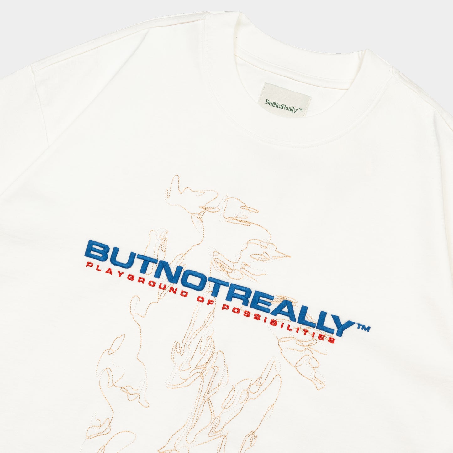 ButNotReally™ Graphic Cotton Oversized Tee