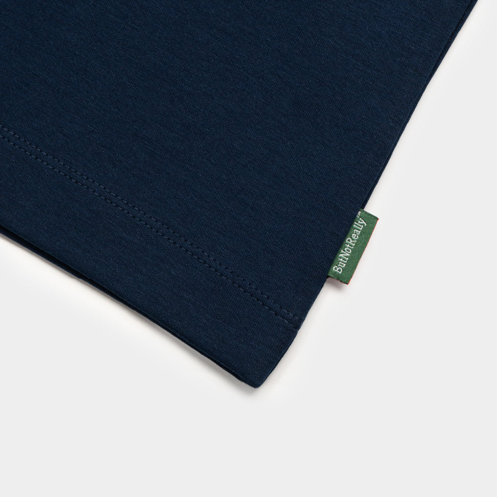 ButNotReally™ Graphic Interlock Oversized Tee