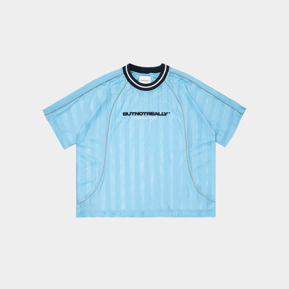 ButNotReally™ Graphic Mesh Oversized Tee