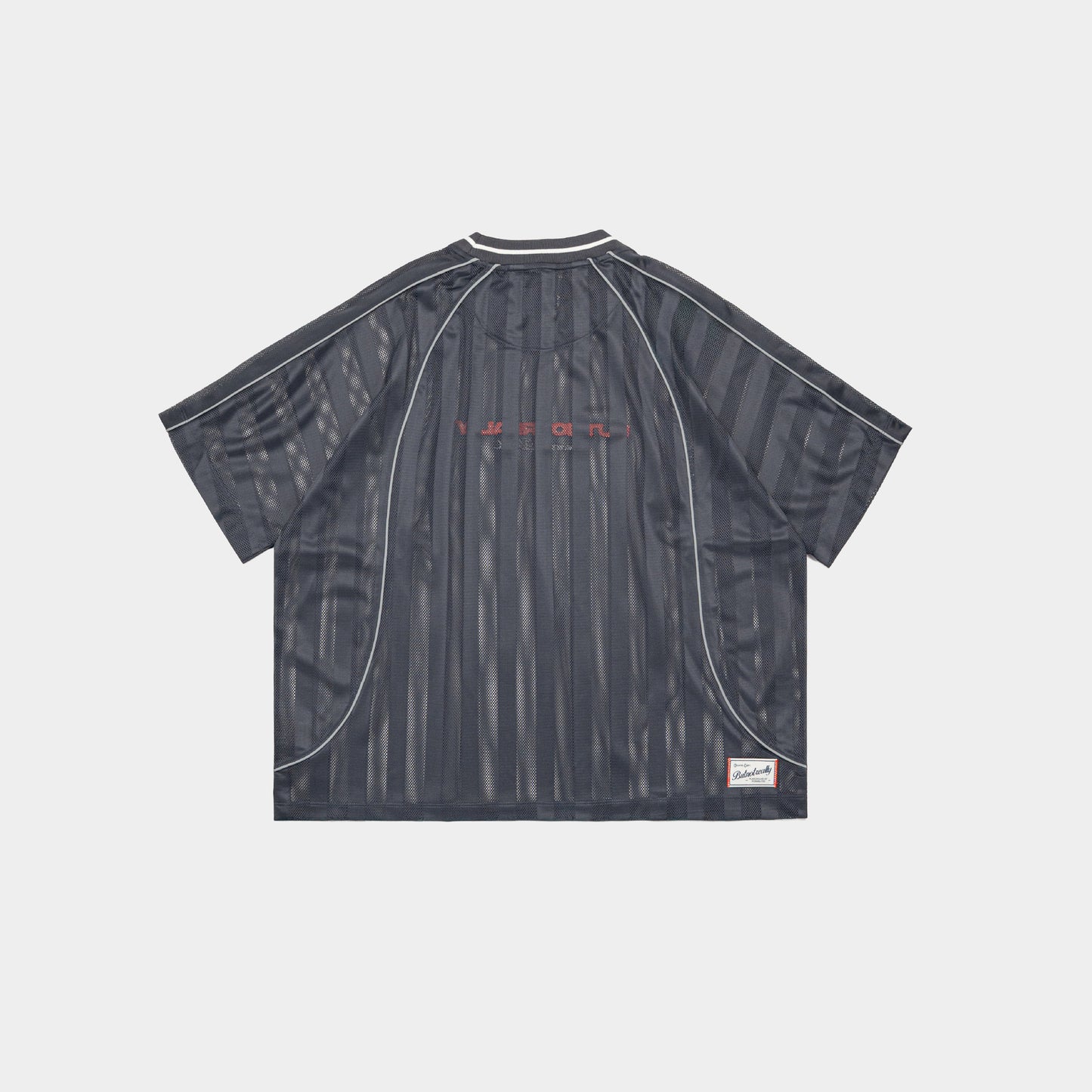 ButNotReally™ Graphic Mesh Oversized Tee