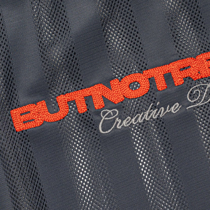 ButNotReally™ Graphic Mesh Oversized Tee