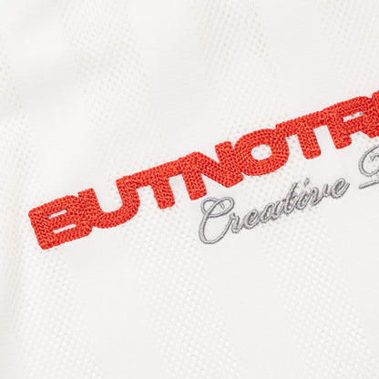 ButNotReally™ Graphic Mesh Oversized Tee