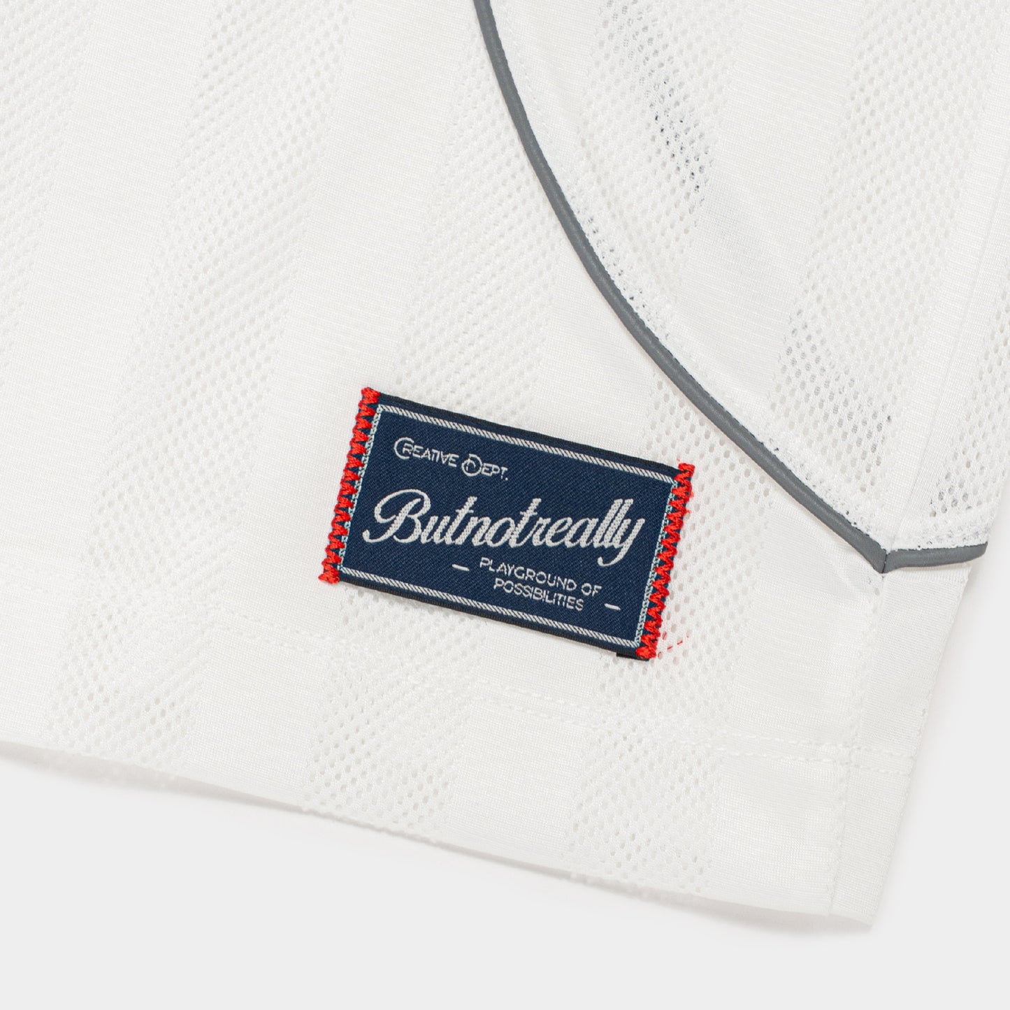 ButNotReally™ Graphic Mesh Oversized Tee