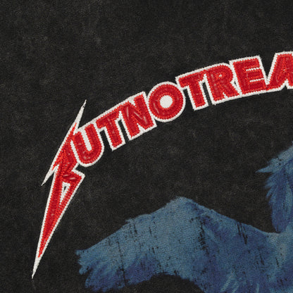 ButNotReally™ Stone-Washed Graphic Cotton Oversized Tee
