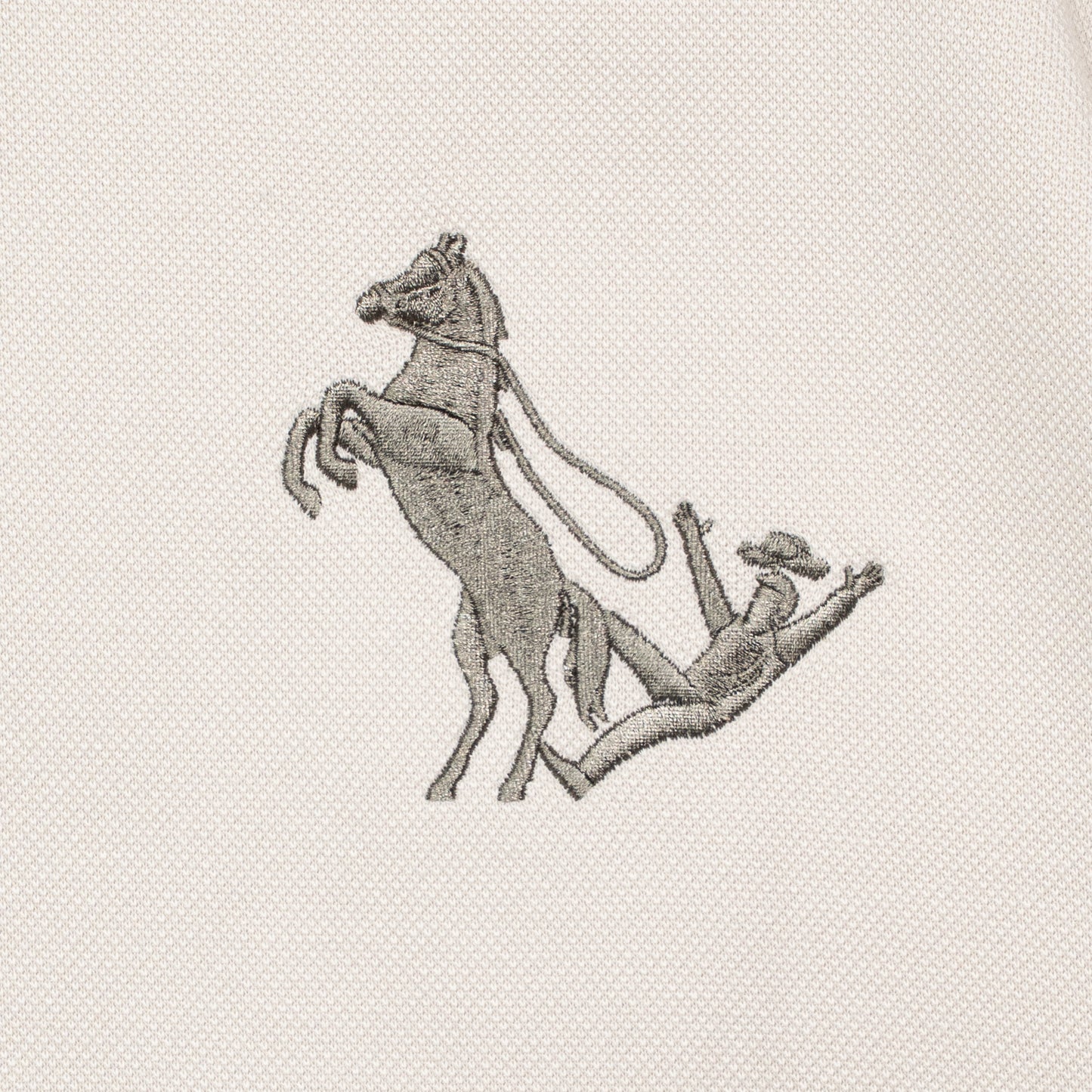 ButNotReally™ Graphic Interlock Oversized Polo Tee