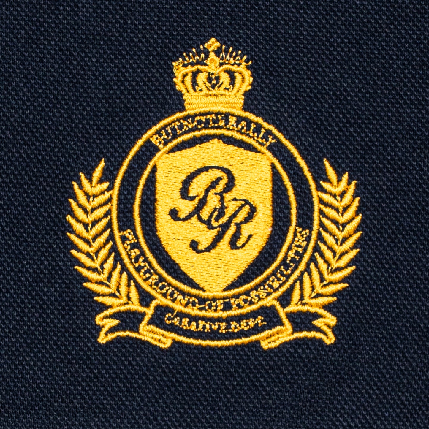 ButNotReally™ Graphic Interlock Oversized Polo Tee