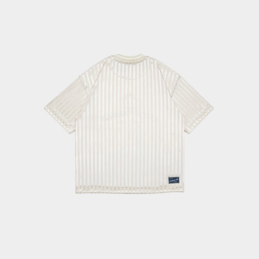 ButNotReally™ Graphic Stripes Oversized Jersey