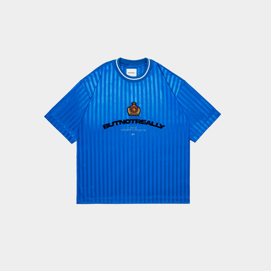 ButNotReally™ Graphic Stripes Oversized Jersey